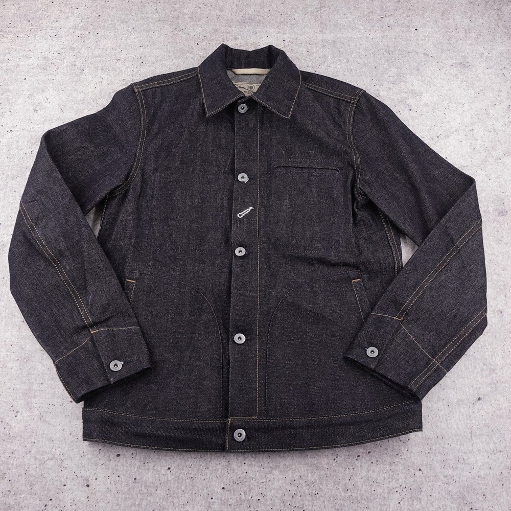 Rogue Territory RGT Supply Jacket Slim 4 Pocket Mens M Indigo Japanese Selvedge